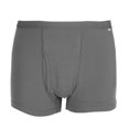 thumbnail image 2 of Men s Incontinence Panties Cotton Breathable Washable Reusable Men s Incontinence Panties Cotton Washable Cotton Panties Boxer Brief with Front Absorption Area Incontinence, Black, 2 of 7