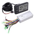 thumbnail image 3 of Electric Bicycle Controller Meter Kit, Thermal Overload Prevention 500W 750W Electric Scooter Controller Grooves Designe IP65 Waterproof Grade  For Cycling, 3 of 8