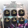 thumbnail image 4 of 6pcs 12mm Pool Billiard Cue Tips,Illiard Pool Cues Tips Replacement for Home Club, 4 of 8