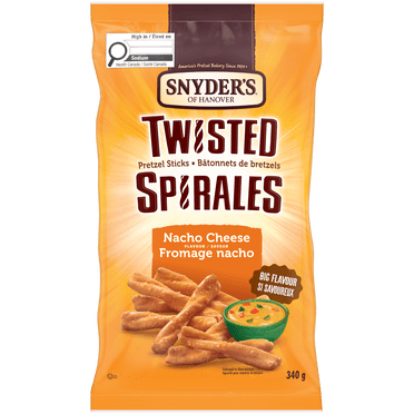 SOH Twisted Nacho Cheese Pretzel Sticks