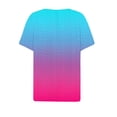 thumbnail image 4 of Birdeem Blouses for Women Womens V-Neck Solid Color T-Shirt Top, 4 of 12