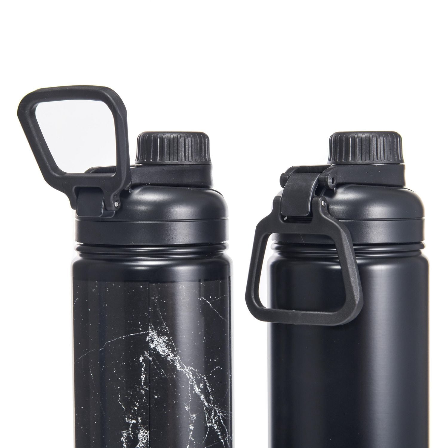 Ensemble de 2 bouteilles en Acier Inoxydable à Double Paroi de 24oz Mainstays