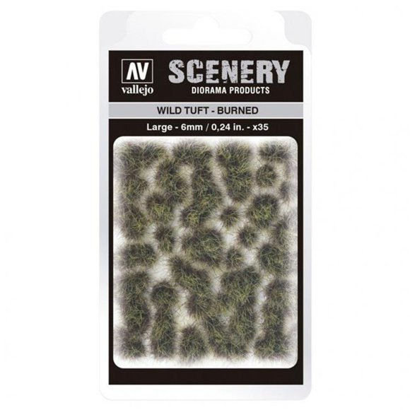 Acrylicos Vallejo VJPSC414 Wild Tuft Burned Large Scenery