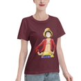 thumbnail image 2 of Women's Basic Short Sleeve T-Shirt One Piece Luffy, 2 of 6