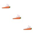 thumbnail image 3 of Thinsony Playful Animal Shaped Door Stopper Non for Slip Safety Cartoon for Office Door Seam Rabbit 3Set, 3 of 6