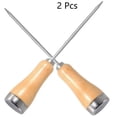 thumbnail image 2 of Knife Cutter Stainless Steel Ice Pick Punch Crusher Icing Wooden Handle Kitchen Tool,Beige Kitchen Cutter, 2 of 4