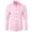 Pink, variant on hotojiny Men's Dress Shirts Long Sleeve Stretch Wrinkle Free Solid Shirt Formal Casual Button down Shirt for Wedding Business