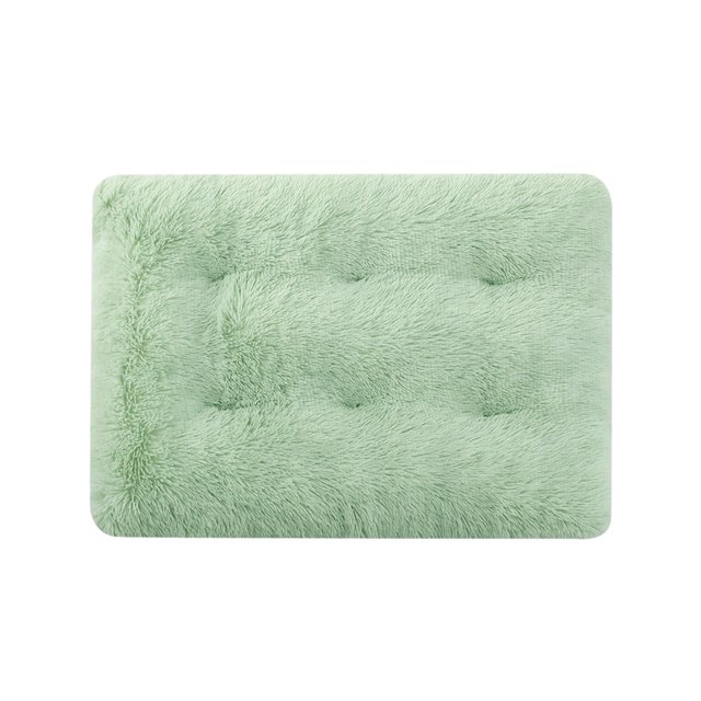 Maytalsory Soft And Comfortable Dog Bed Pets Sweet Dreams Easy To Clean Dog Cage Bed Green XS 1Set