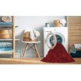 thumbnail image 2 of Ahgly Tapis Rectangulaire Lavable en Machine Intérieur Transitionnel Rouge Cramoisi, 7 Pieds x 9 Pieds, 2 of 7