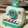 thumbnail image 4 of Jouets d'Instruments de Musique Piano pour Bébé, Jouets Interactifs Lumineux à Thème Appareil Photo pour Tout-Petits 1-3 Ans, Activité Ventre et Nourrisson, 4 of 8