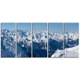 thumbnail image 1 of Design Art Panorama Des Alpes Français  Art Sur Toile, 1 of 3