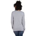 thumbnail image 2 of Hanes T-Shirt pour Hommes 5,2 oz COMFORTSOFT, L, Acier Pâle, 2 of 6