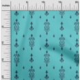 thumbnail image 1 of oneOone Polyester Lycra Fabric Arrow & Paisley Ikat Printed Craft Fabric BTY 56 Inch Wide, 1 of 4