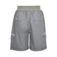 thumbnail image 4 of Innerwin Shorts Été Décontractés Cargo pour Femmes Short de Travail Extensible Lin Gris Bleu G, 4 of 7
