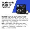 thumbnail image 2 of HP 67 Black Original Ink Cartridge (3YM56AN), 2 of 13