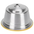 thumbnail image 4 of Reusable Stainless Steel Coffee , Refillable Pod with Pressed Powder Cover for  Machines, Easy to Clean, Brews Delicious Coffee,, 4 of 8