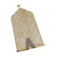 thumbnail image 2 of Tnarru Islamic Muslim Prayer Rug Ramadan Gifts Flannel Decoration Prayer Carpet Mat Khaki, 2 of 8