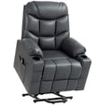 thumbnail image 1 of HOMCOM Power Lift Recliner Chair with Cup Holders, Easy to Assemble, 1 of 10