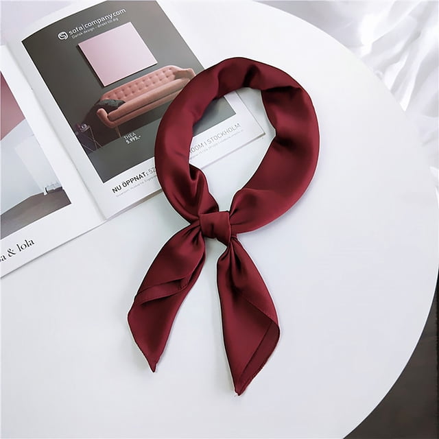 Collier Pendentif Foulard pour Femmes en Coton et Lin Style Ethnique Collier Foulard Doux