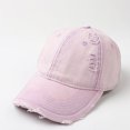 thumbnail image 1 of Moins de 25, Casquette de Baseball, Chapeau Bas Ajustable, Casquette Simple Non Structurée, Hommes Femmes, Coupe Confortable, Léger, Respirant, Style Classique, Tenue Quotidienne, Couvre-Chef Polyvalent Confort Toute la Journée/coton, Violet, 1 of 9