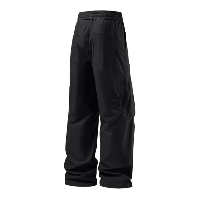 Pantalon Décontracté pour Hommes, Coupe Ample, Jambe Droite, Design pour Confort et Style Moderne