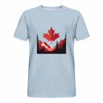 thumbnail image 3 of Pisexur T-shirts pour Hommes, Imprimé Col Rond Mode Décontractée Manches Courtes Blouses Chemises Bleu Clair, TG Chemises de Golf Hommes & Chemises Hommes, 3 of 6