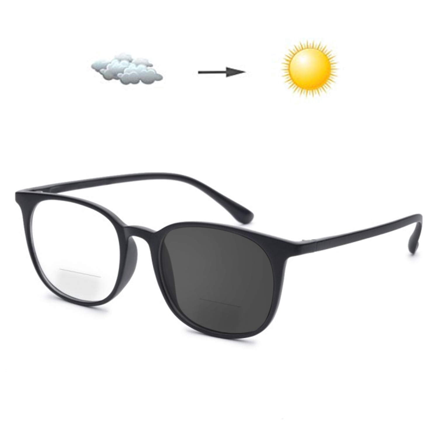 Fuisetaea Reading Glasses +2.50 Lightweight TR90 Frame Readers Eyeglasses