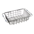 thumbnail image 1 of EGNMCR Sink, Basket, Stainless Steel Sink, Vegetable Sink, Telescopic Kitchen Storage Rack, Dish Storage Rack, Kitchen Supplies Drainage basket, 1 of 2