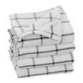 thumbnail image 1 of Fabstyles Cotton Solo Waffle Weave Kitchen Towels, Extra Large Dish Cloths, Super Absorbent and Quick Dry Tea Towels with Hanging Loop, 18x28 Inches, Set of 4, 1 of 4