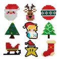 thumbnail image 1 of facefd DIY Craft Fuse Beads Set Beads Boards Set Funny DIY Christmas Creative Jigsaw Children's Educational Toys, 1 of 8