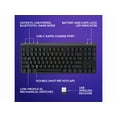 thumbnail image 4 of Logitech G515 LIGHTSPEED TKL Clavier de Jeu Sans Fil à Profil Bas - Commutateurs Linéaires GL Red, LIGHTSYNC RGB, Design Mince Sans Tenkeyless, Capuchons de Touches PBT - Noir, 4 of 7