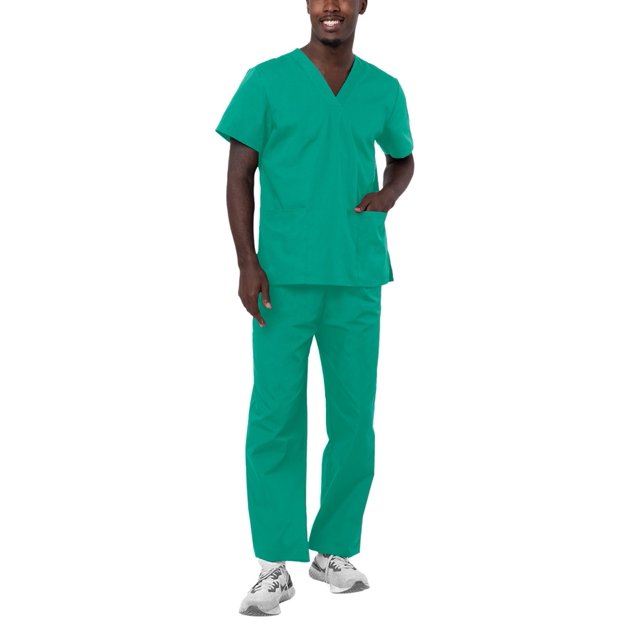 Adar Uniformes Médicaux Unisexes Universels - Ensemble de Sarrau Unisexe à Cordon