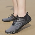 thumbnail image 2 of WEAIXIMIUNG Espadrilles Blanches Hommes Hommes Chaussures de Sport Chaussures de Mise en Forme Intérieur et Extérieur Chaussures de Plage Extérieures Chaussures de Marche Chaussures de Randonnée Séchage Rapide Résistantes à l'Usure et Chaussures Confortables, 2 of 9