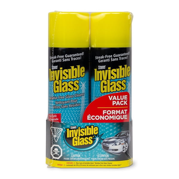 Invisible Glass 539g Aerosol Glass Cleaner (2-Pack)