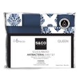 thumbnail image 2 of Safdie & Co. Premium Ultra Soft Bedding Antibacterial Sheet Set 6PC Double Navy, 2 of 2