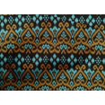 thumbnail image 4 of oneOone Organic Cotton Voile Fabric Swirl Ikat Decor Fabric Printed BTY 42 Inch Wide, 4 of 4