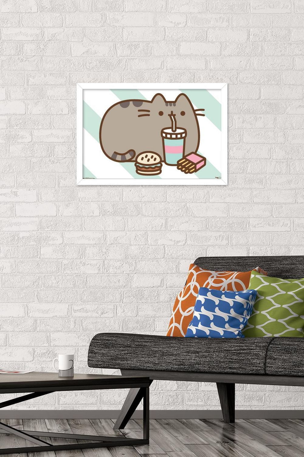 Pusheen - Food Wall Poster, 14.725" x 22.375"
