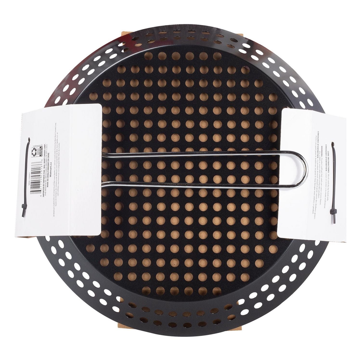 Expert Grill poêle à griller antiadhésive avec poignée pliable
