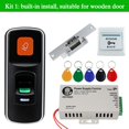 thumbnail image 1 of OBO RFID Door Access Control System Kit Set 125KHz Fingerprint Biometric +Electric Magnetic Electronic Locks+ DC12V Power Supply ,Ultra-Quiet Operation, 1 of 6