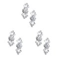 thumbnail image 2 of mmirethe 2 Pcs Pinces à Chaussures de Mariage Bijoux Robe de Fête pour Mariée Accessoires Chapeau Type B Ensemble de 3, 2 of 6