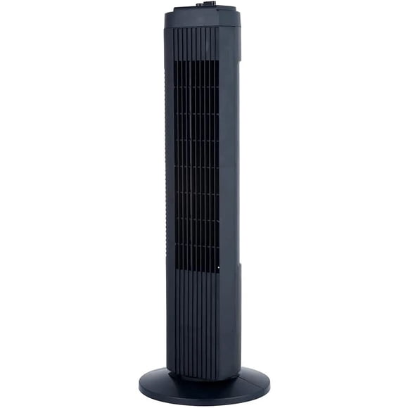 Senville SENFZ10-19M Ventilateur Tour Oscillant 27 Pouces, 3 Vitesses, Oscillation de 60°, Compact