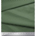 thumbnail image 3 of Soimoi Black polyester Crepe Fabric Diamond Geometric Print Fabric by the Yard 52 Inch Wide, 3 of 5