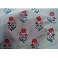 thumbnail image 4 of oneOone Coton Soie Tissu Feuilles & Imprimé Floral par la Cour 42 Pouces de Large, 4 of 4