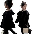thumbnail image 4 of Beautyzll Manteau d'Hiver Robe pour Tout-Petites Filles 3-8 Ans Enfants Col à Revers Manteaux Vestes Longues, 4 of 9