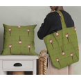 thumbnail image 5 of Soimoi Green Cotton Jersey Fabric Notes & Guitar Musical Instrument Printed Craft Fabric by the Yard 58 Inch Wide, 5 of 5