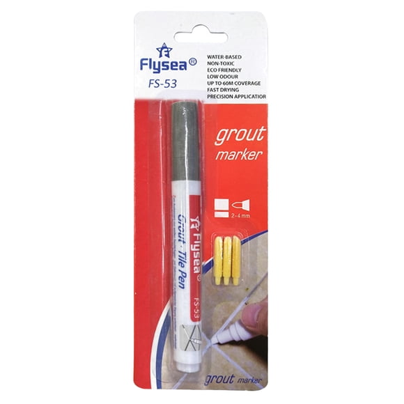 5ML Waterproof Tile Pen Grout Restorer Marker Repair Marker Grout Filler Penfea