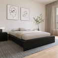 thumbnail image 4 of Nexera James King Platform Bed Frame, Black Oak, 4 of 6