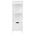 thumbnail image 3 of Era Spazio Bath Storage Tower Organizer, White, 3 of 7