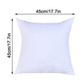 thumbnail image 3 of adviicd Pillowcase Modern Pillowcase Decorative Outdoor Linen Square Pillowcase For Sofa Sofa Beds And Cars 18x18 Inches (45 X 45 Cm), 3 of 5