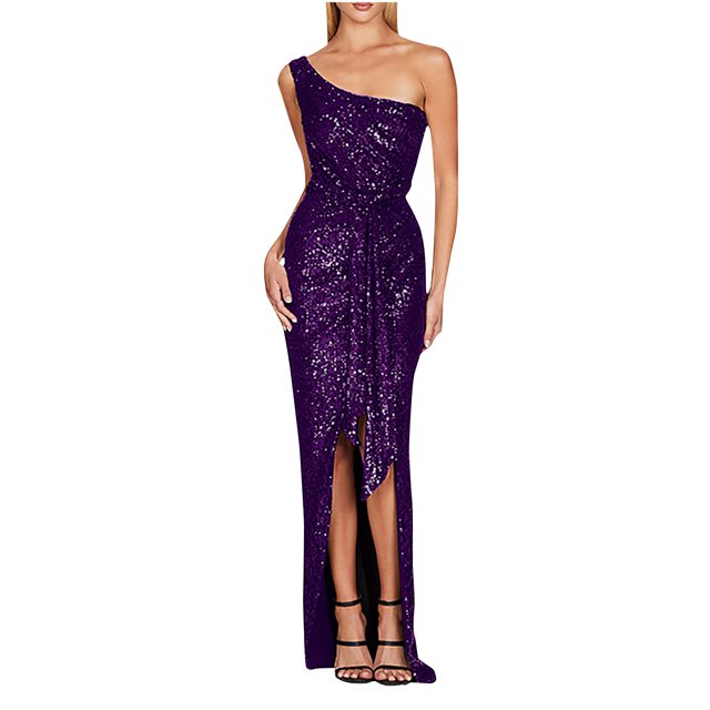 TIMIFIS Robe d'Été Décontractée Ample pour Femme Longue Robe Sans Manches Fendue Robes Maxi Robes d'Invitée de Mariage Robe d'Été à Fleurs Robes de Plage Décontractées Robe T-Shirt Décontractée Printemps